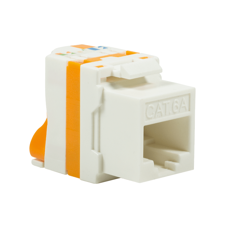 Conector Keystone UTP CAT6a - Torção sem Ferramentas