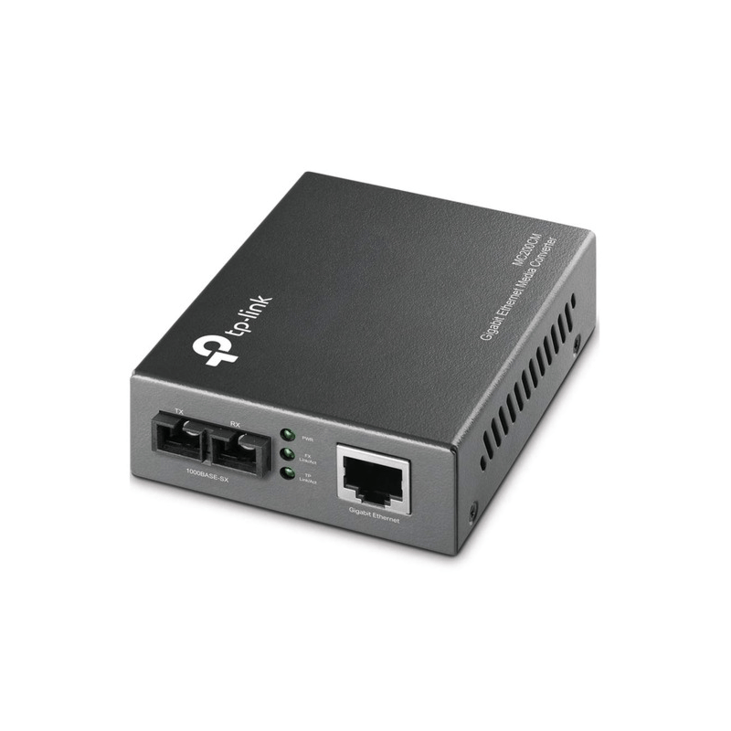 Conversor de fibra ótica TP-Link MC200CM multimodo 850nm SC