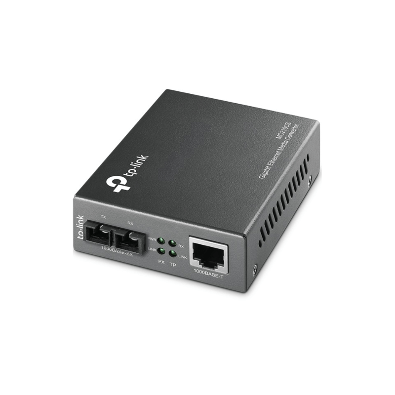 Conversor de fibra ótica TP-Link MC210CS monomodo 1310nm SC 15Km