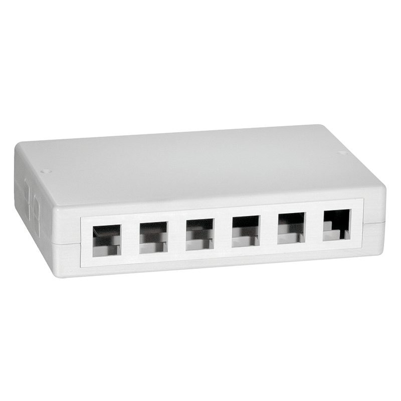 Keystone Media Box de 12 portas