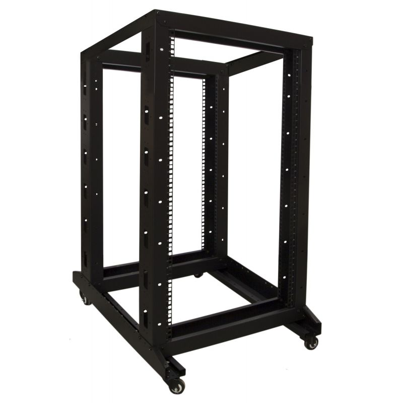 Rack de relés 22U com rodas, 600x800x1200mm (LxPxA)