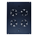 Pacote de ventiladores com 4 ventiladores e termostato adequado para armários de servidores verticais com profundidade de 800 mm