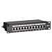 Painel de ligação FTP CAT5e de 10 polegadas - 12 portas