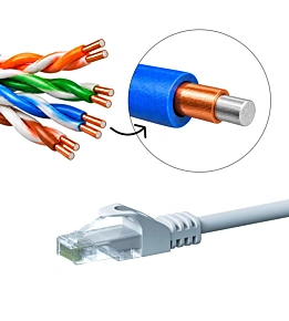 Cabos de rede Cat5e - CCA