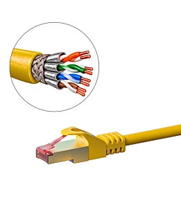Cabos de rede Cat6 S/FTP - 100% cobre